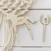 Cake Topper Pferd Pony Name-3