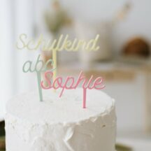 Cake Topper Schulkind Einschulung Name