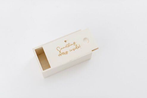 Geschenkschachtel Holz