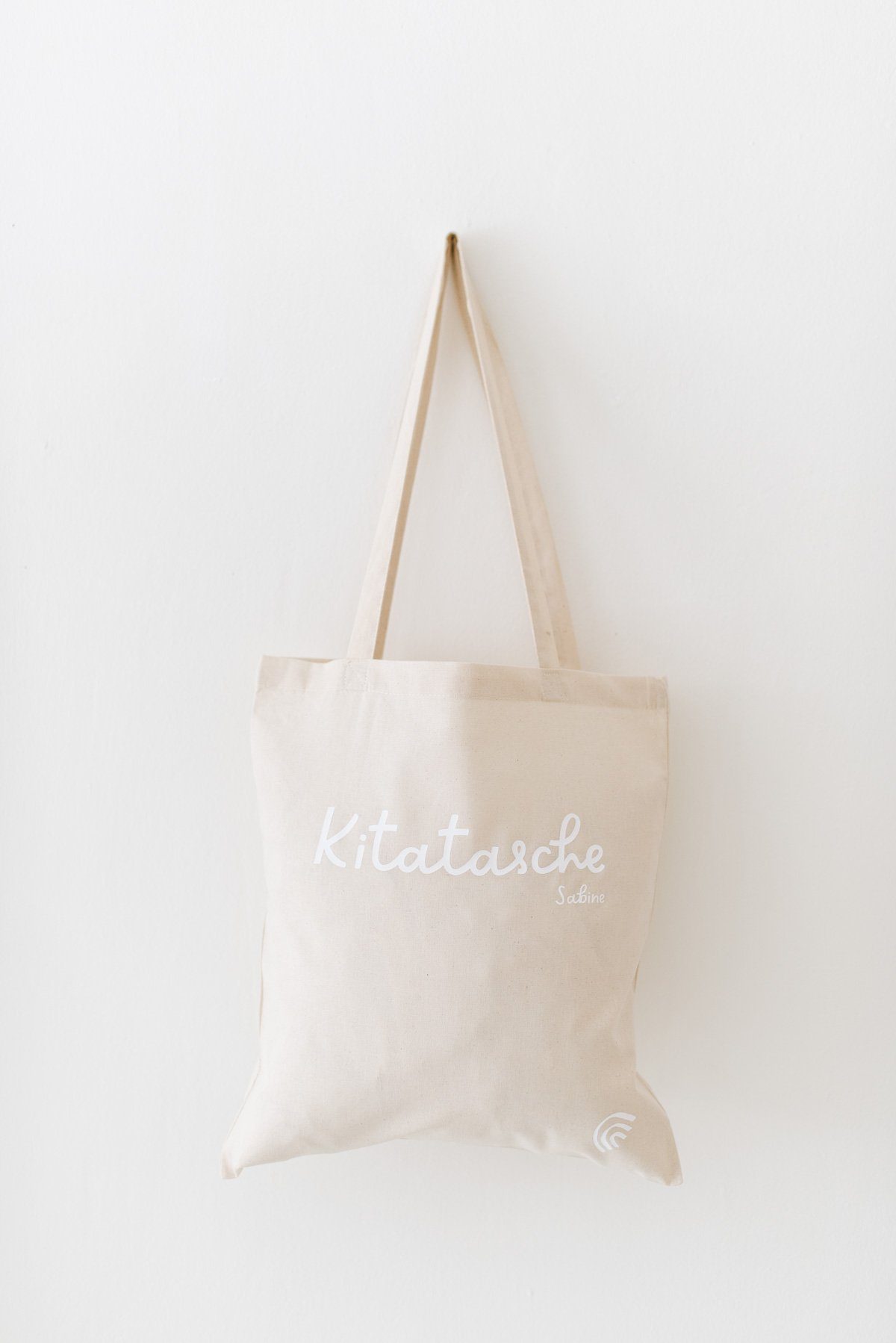 Baumwolltasche ‘Kita bzw. Kigatasche + Name’