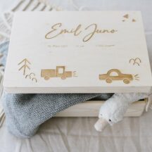 Erinnerungsbox Holz Baby Geschenk Geburt-7