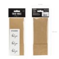 Geschenktueten Krapftpapier mit Aufklebern