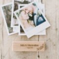 Kartenhalter Fotohalter Holz Gravur Hochzeit-1