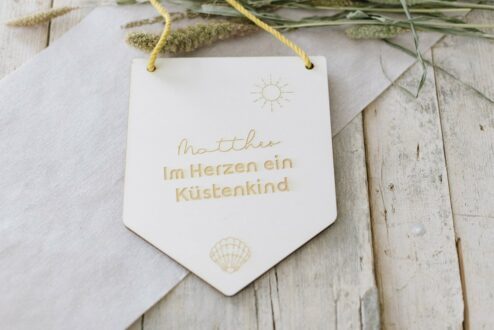 Wimpel ... im Herzen ein Kuestenkind