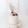 Cake Topper Holz Taufe Theresa