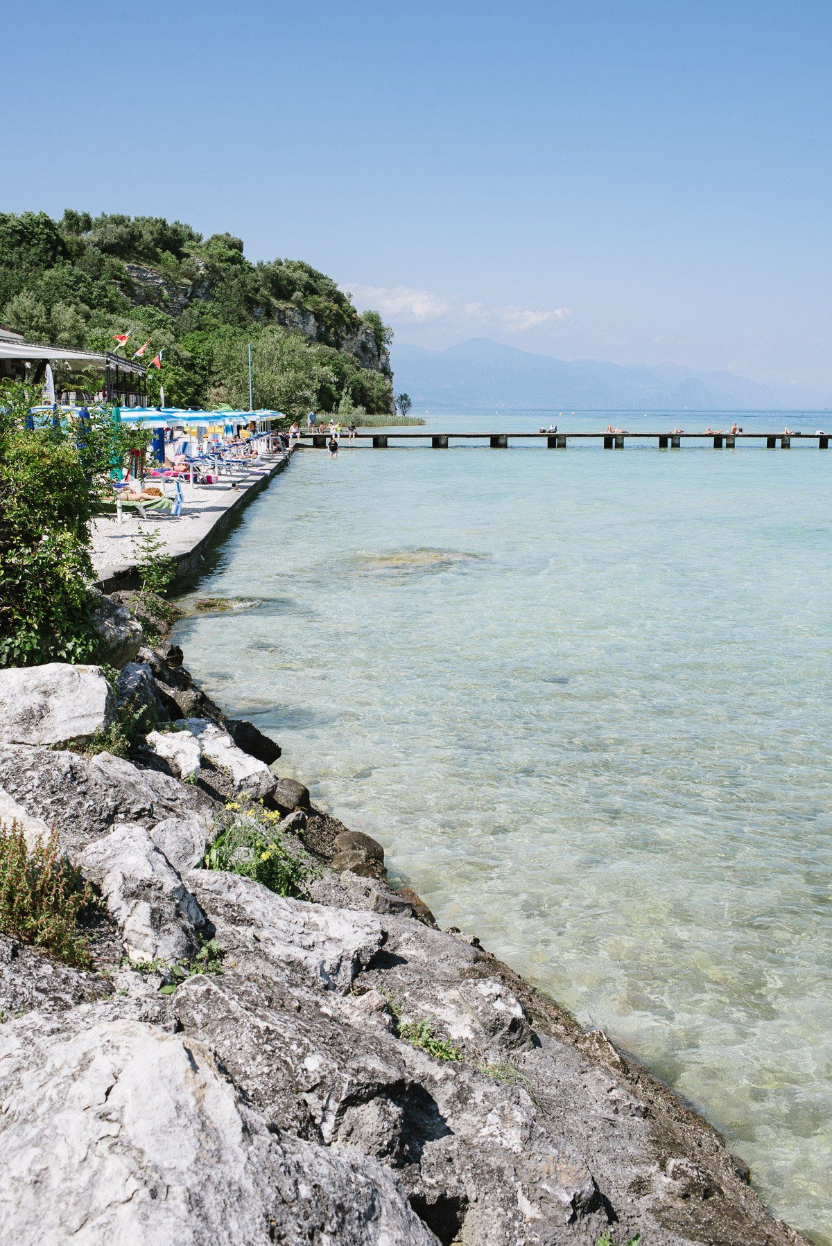 Sirmione Badebucht