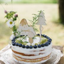 Cake Topper Wald + Name