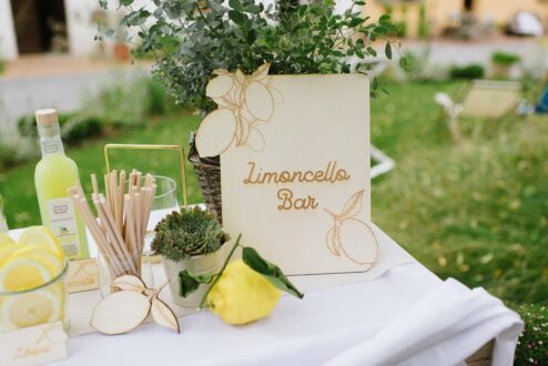 Bar Schild Holz Zitrone (2) Bar Schild Holz Zitrone