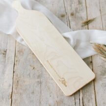 Holzbrett 'Die geheime Zutat ist immer …' Gravur