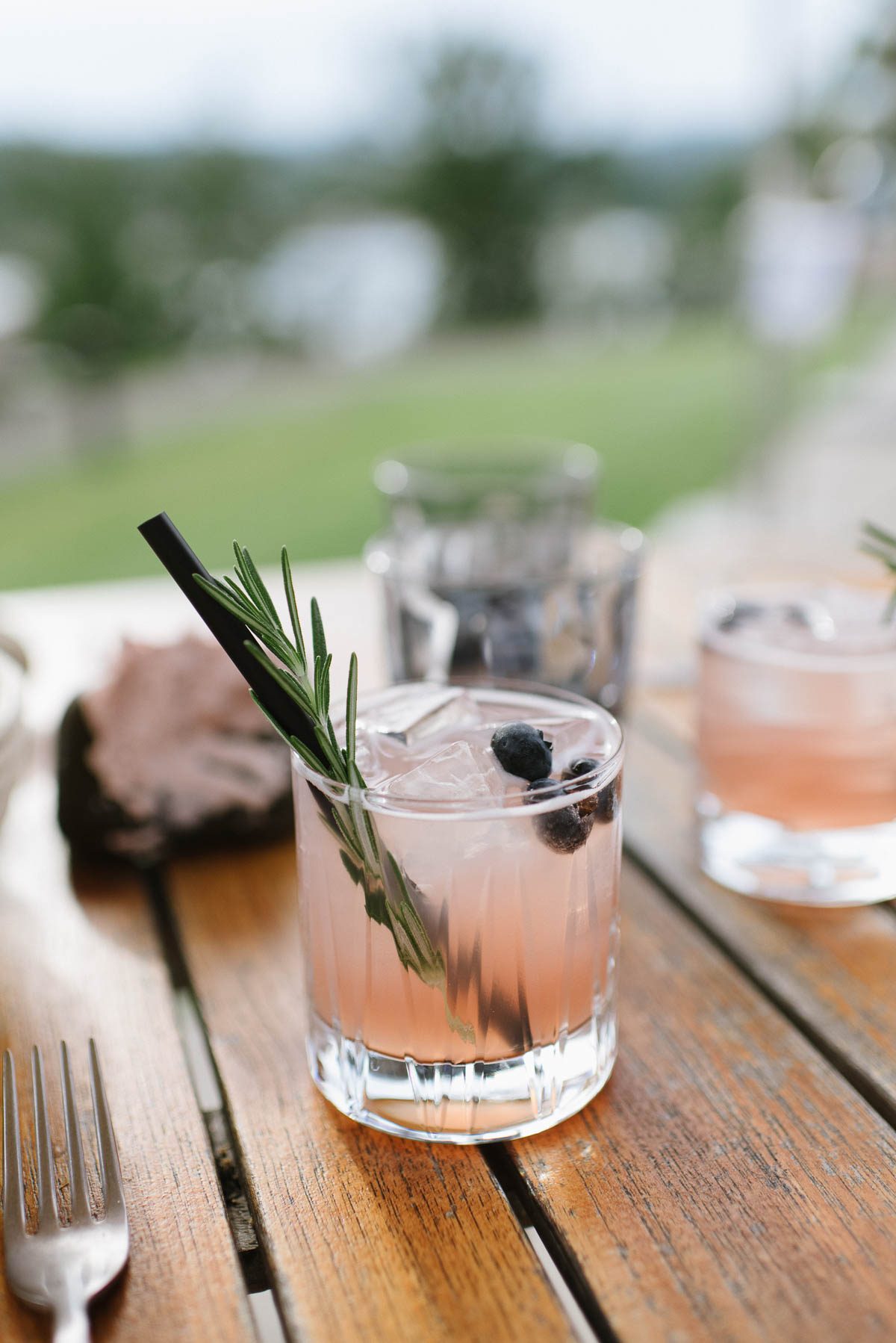 Drink auf der Hotel Terrasse