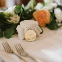 Geschenkanhänger Holz Name Hochzeit