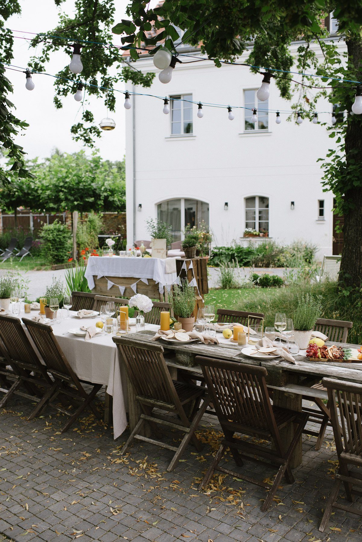 Mediterrane Gartenparty zum 40. Geburtstag