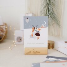 Adventskalender Winterkinder Postkarten Affirmation