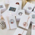 Adventskalender Sticker Winterkinder