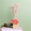 Holzstaender Trockenblumen shabby chic