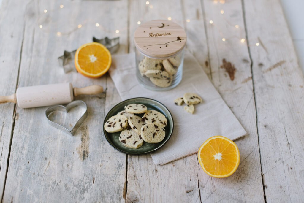 Rezept für Orangen-Schoko-Plätzchen