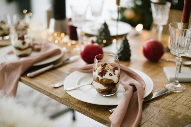 Dessert Weihnachten Espresso Granatapfel Triffle