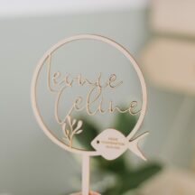 Cake Topper Taufe Kommunion