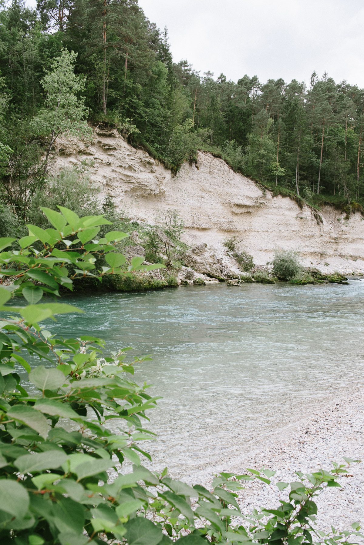 Fluss Sava bei Bled