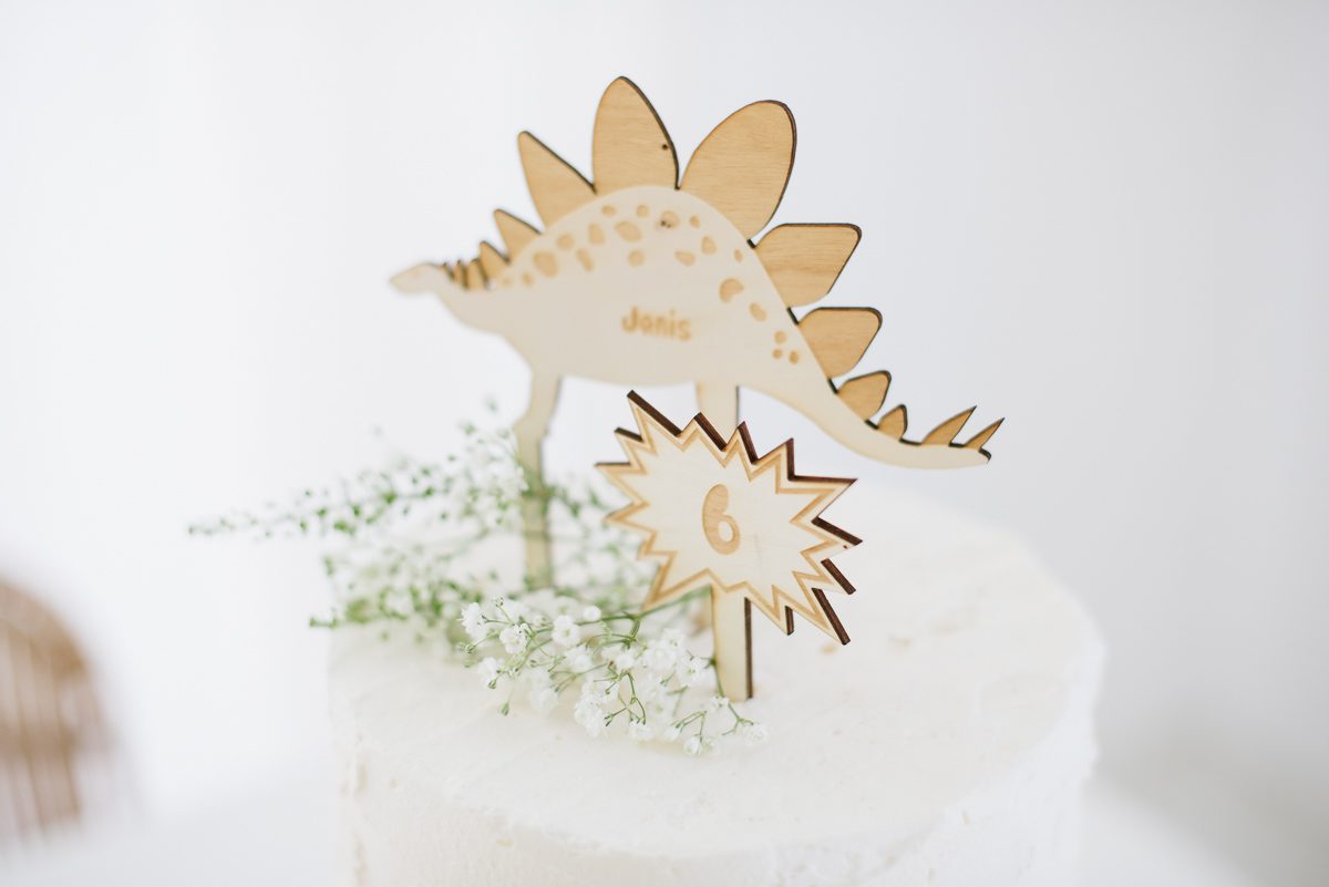 Caketopper Dino + Name