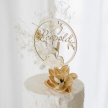 Cake Topper Taufe Kommunion Blue Bird-2