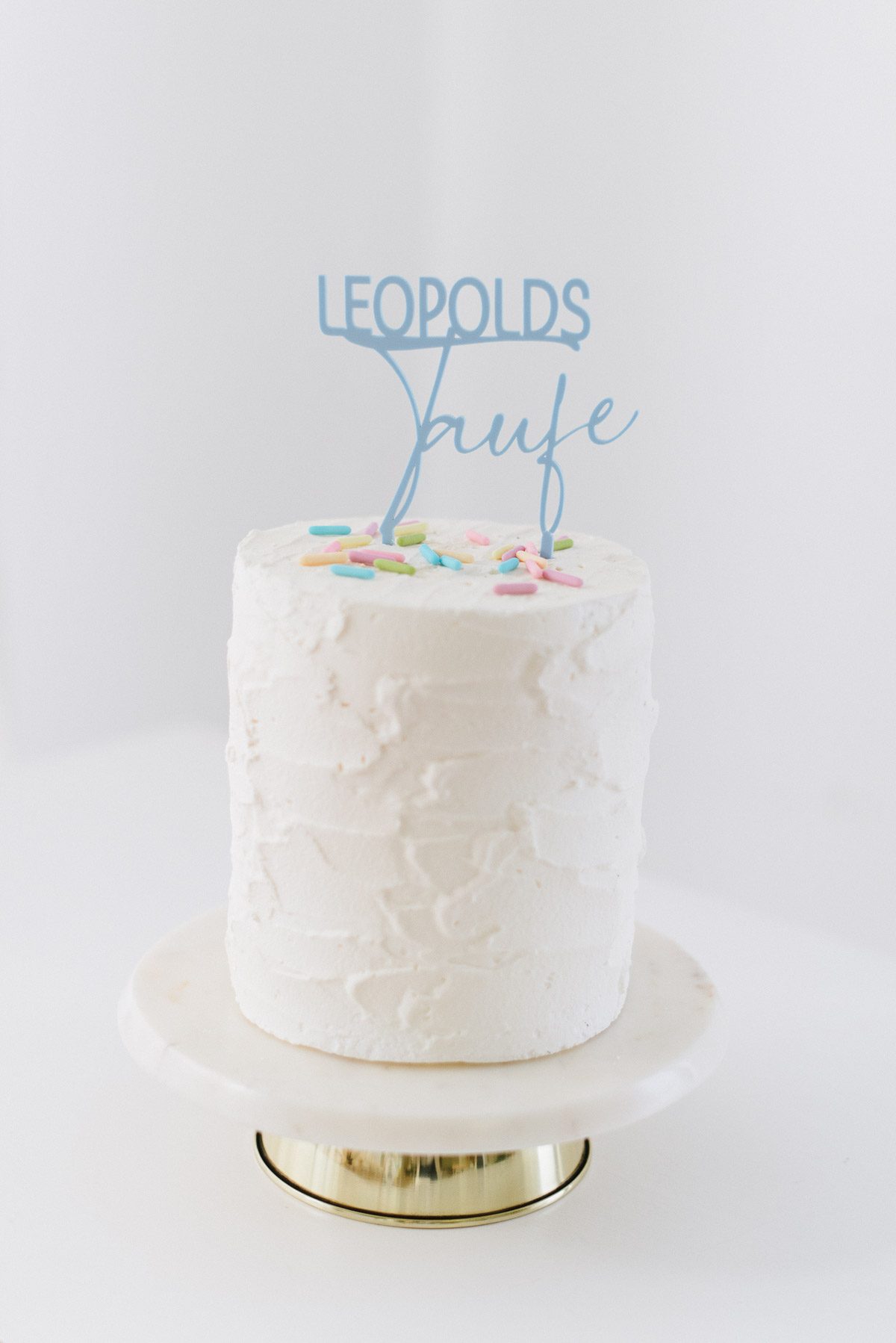 Caketopper Taufe ‘Leopold’