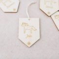 personalisierte Geschenkanhänger Pferd
