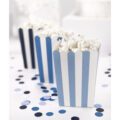 Popcornbecher Mix gestreift
