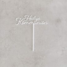 Cake Topper Kommunion Schreibschrift