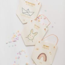 DIY Wimpel Regenbogen