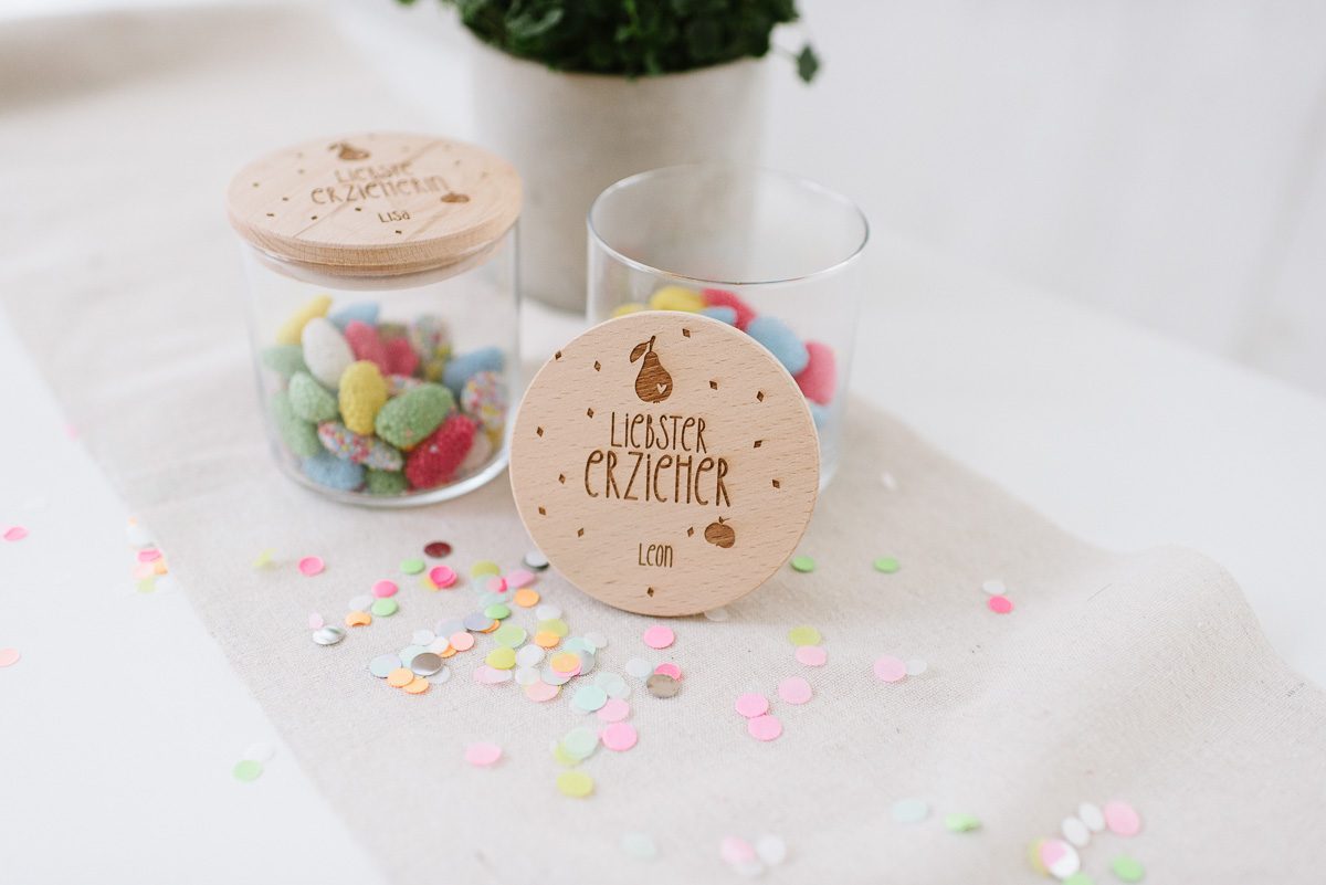 Kindergarten-Abschiedsgeschenk für Erzieherinnen - Fräulein K. Sagt Ja