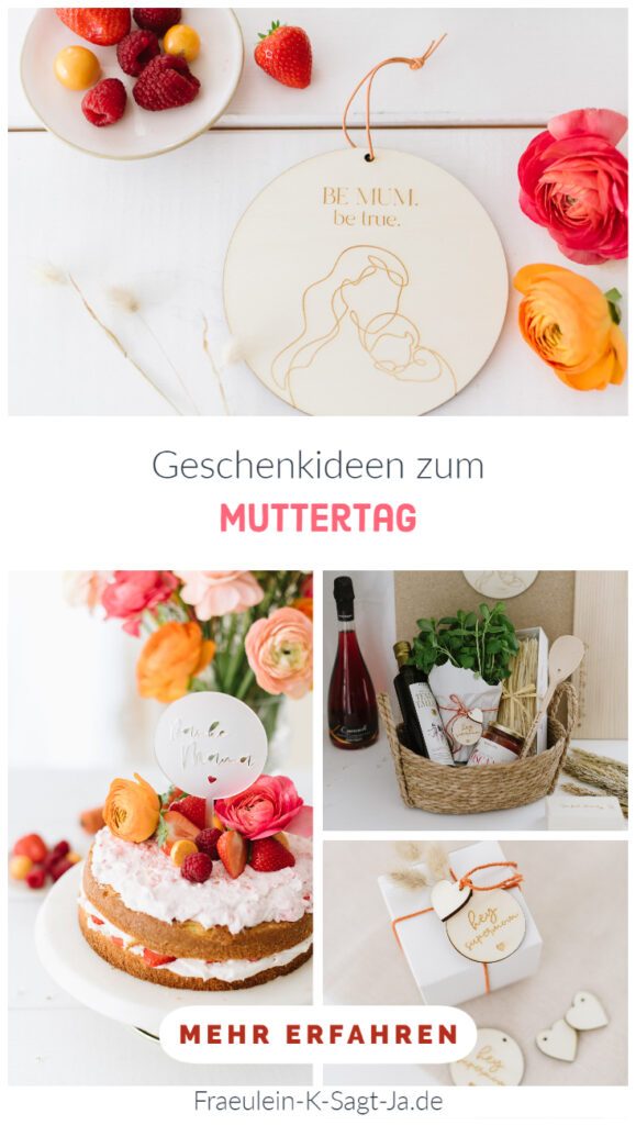 Personalisierte und individuelle Geschenkideen zum Muttertag für Mama und Oma. Originelle Geschenke mit ganz viel Herz.