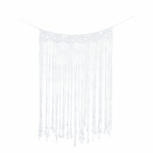 Macrame Wandbehang weiß