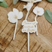 Muffin Stecker Mama ist einfach die beste floral