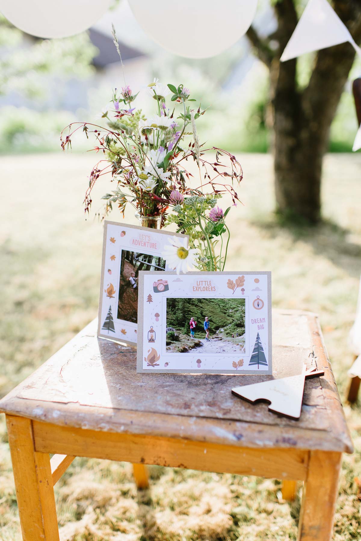 Kindergeburtstag für kleine Abenteurer: Deko, Cake Topper, Einladungskarten, Spiele, personalisierte Namensschilder... für die Kinderparty im Wald