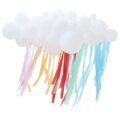 Wolkengirlande mit Regenbogen Streamer