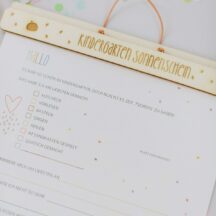 Geschenk: Magnetleiste Abschied Kindergarte
