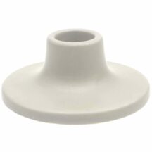 Porzellankerzenhalter, creme Standfuss
