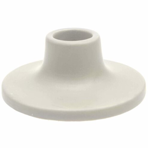 Porzellankerzenhalter, creme Standfuss