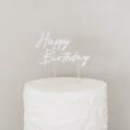 3D Cake Topper Happy Birthday