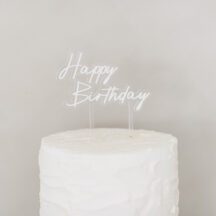 3D Cake Topper Happy Birthday