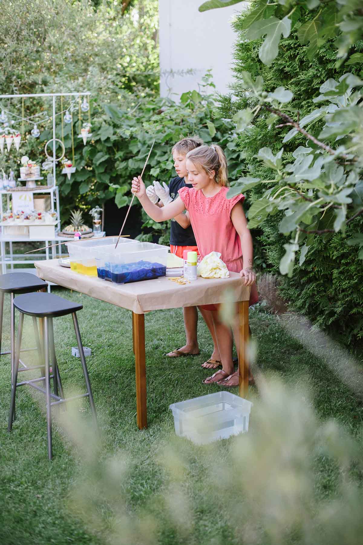 Batiken am Kindergeburtstag