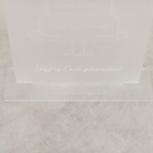 Schild für die Hochzeitstorte-2