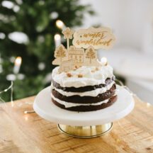 Cake Topper Winter Wonderland-1