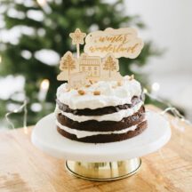 Cake Topper Winter Wonderland-2