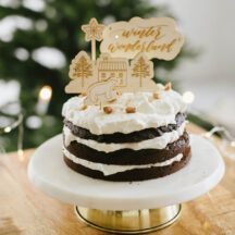 Cake Topper Winter Wonderland-3