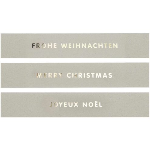 Papierstreifen grau