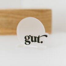 Tischaufsteller gut.