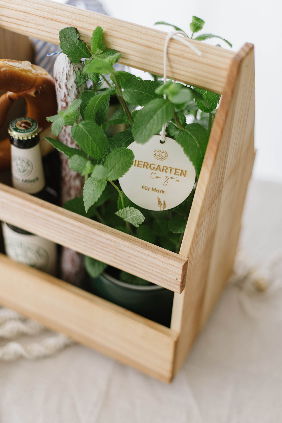 Biergarten to Go - Geschenk für Männer