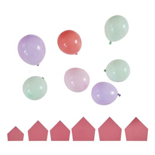 Luftballons rosa für Aufsteller